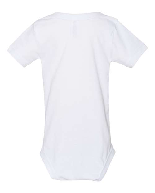 BELLA + CANVAS 100B White — back