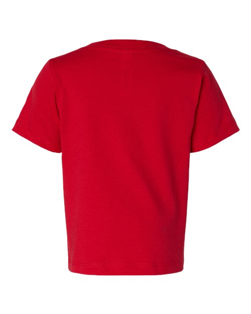 BELLA + CANVAS 3001B Red — back