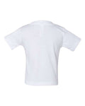 BELLA + CANVAS 3001B White — back