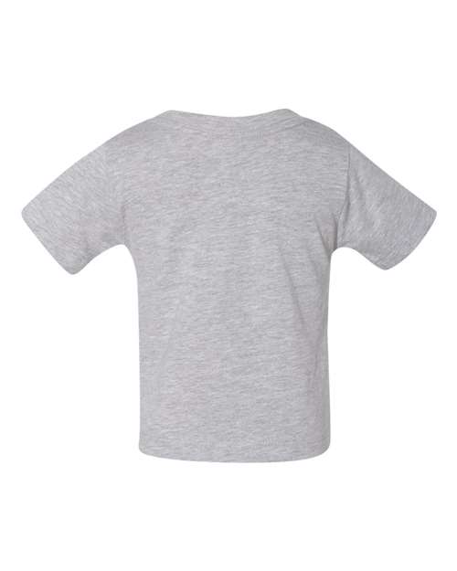 BELLA + CANVAS 3001B Athletic Heather — back