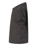 BELLA + CANVAS 3001B Dark Grey Heather — direct side
