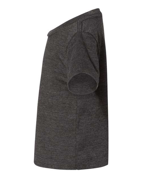 BELLA + CANVAS 3001B Dark Grey Heather — direct side