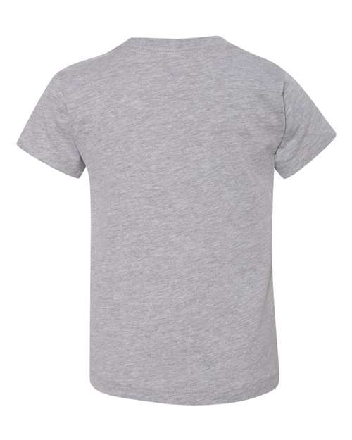 BELLA + CANVAS 3001T Athletic Heather — back