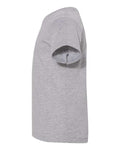 BELLA + CANVAS 3001T Athletic Heather — direct side