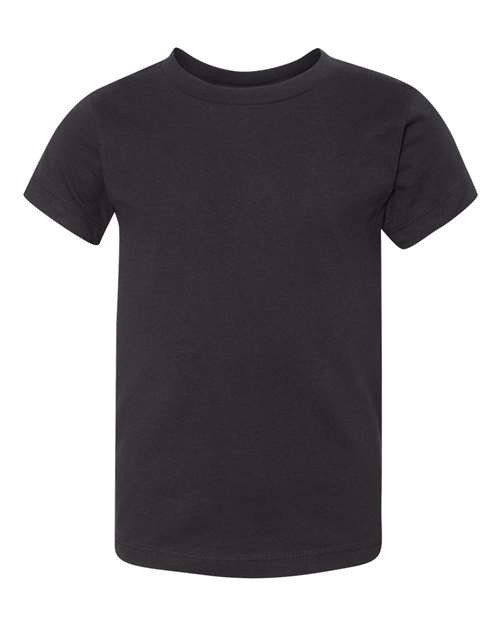 BELLA + CANVAS 3001T Black — front
