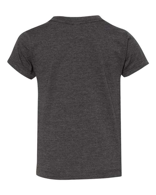 BELLA + CANVAS 3001T Dark Grey Heather — back