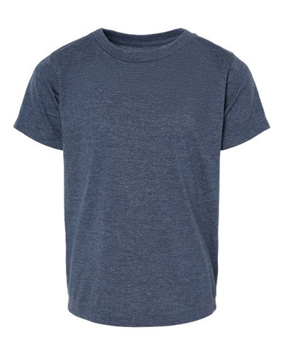 BELLA + CANVAS 3001T Heather Navy — front