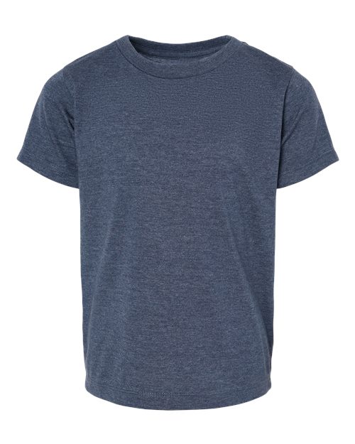 BELLA + CANVAS 3001T Heather Navy — front