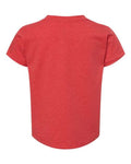 BELLA + CANVAS 3001T Heather Red — back