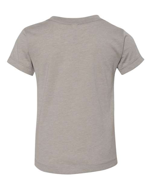 BELLA + CANVAS 3001T Heather Stone — back