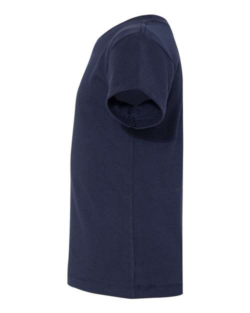 BELLA + CANVAS 3001T Navy — direct side
