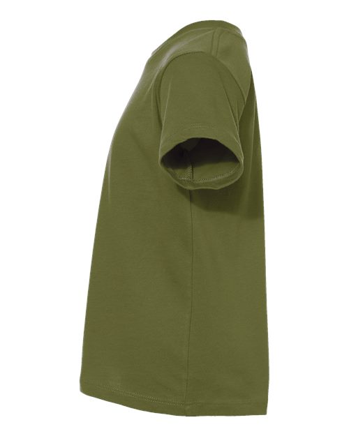 BELLA + CANVAS 3001T Olive — direct side