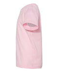 BELLA + CANVAS 3001T Pink — direct side