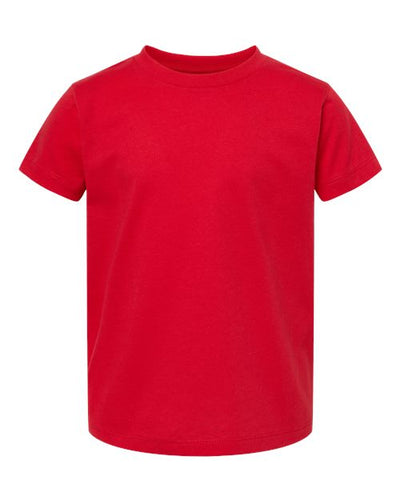 BELLA + CANVAS 3001T Red — front