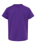 BELLA + CANVAS 3001T Team Purple — back