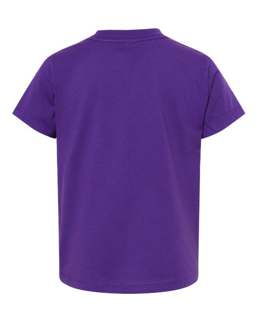BELLA + CANVAS 3001T Team Purple — back