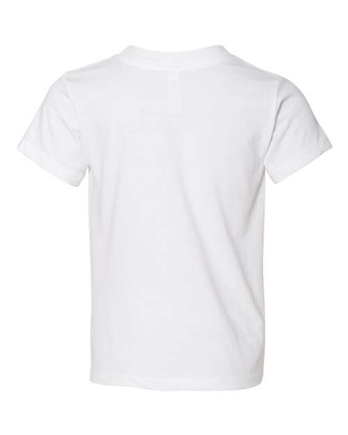 BELLA + CANVAS 3001T White — back