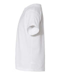 BELLA + CANVAS 3001T White — direct side