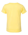 BELLA + CANVAS 3001T Yellow — back