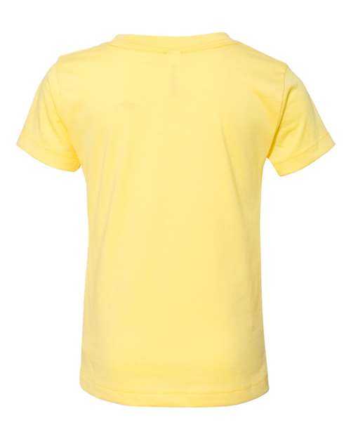 BELLA + CANVAS 3001T Yellow — back