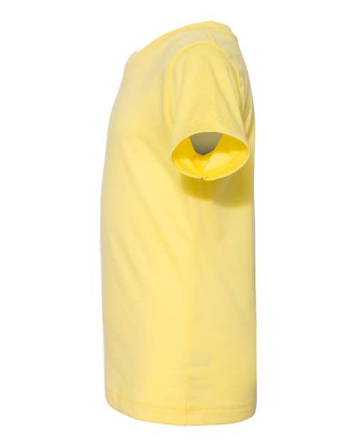 BELLA + CANVAS 3001T Yellow — direct side