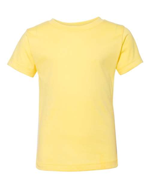 BELLA + CANVAS 3001T Yellow — front