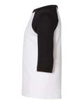 BELLA + CANVAS 3200T White/ Black — direct side