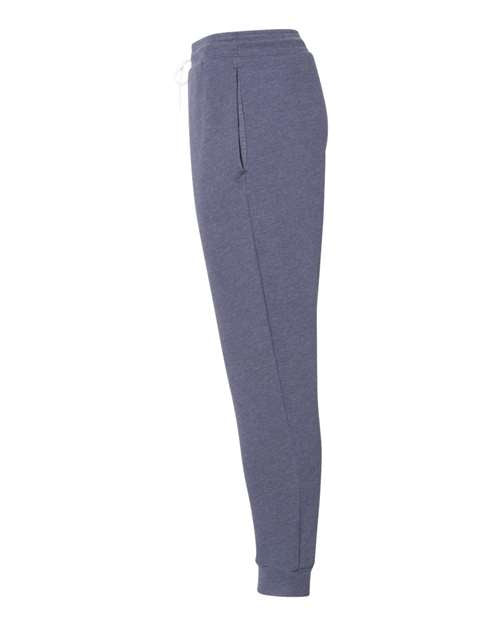 BELLA + CANVAS 3727 Heather Navy — direct side