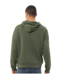 BELLA + CANVAS 3729 Military Green — on model back