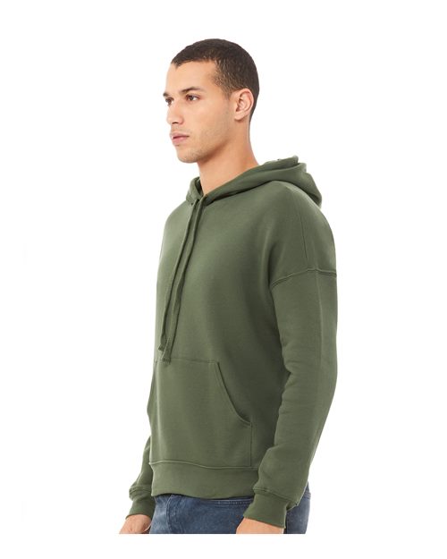 BELLA + CANVAS 3729 Military Green — on model side
