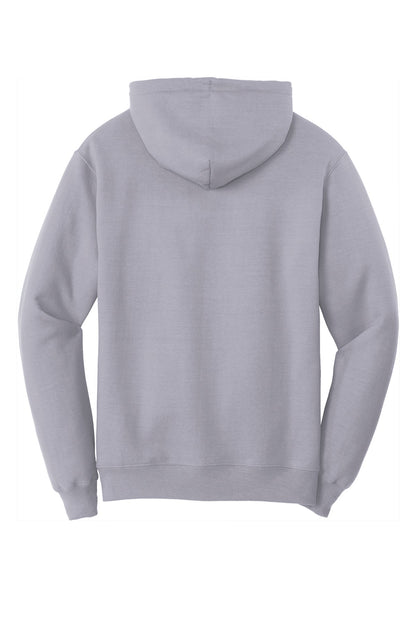 Unisex Core Fleece Pullover Hoodie - Silver