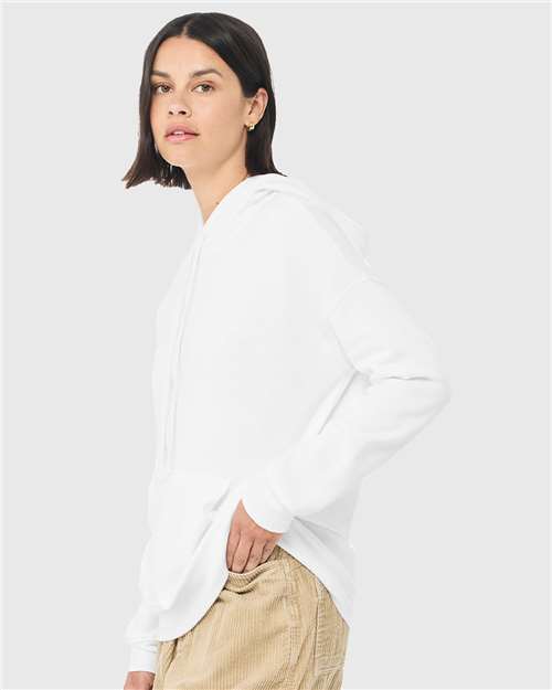 BELLA + CANVAS 3729 White — on model side