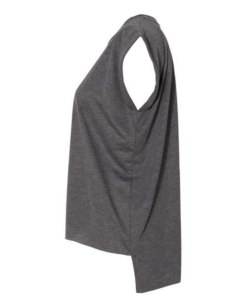 BELLA + CANVAS 8804 Dark Grey Heather — direct side