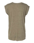 BELLA + CANVAS 8804 Heather Olive — back