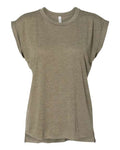 BELLA + CANVAS 8804 Heather Olive — front