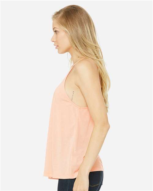 BELLA + CANVAS 8809 Peach — on model side