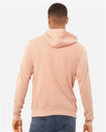 BELLA + CANVAS 3719 Peach — on model back