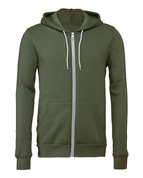 BELLA + CANVAS 3739 Military Green — front