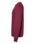 BELLA + CANVAS 3901 Maroon — direct side