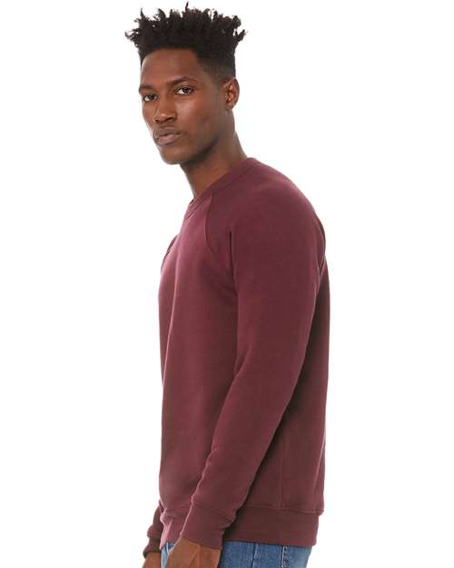 BELLA + CANVAS 3901 Maroon — on model side