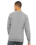 BELLA + CANVAS 3901 Athletic Heather — on model back