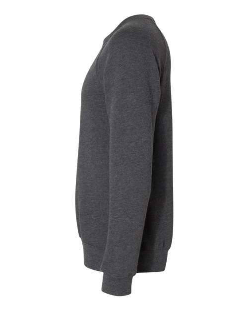 BELLA + CANVAS 3901 Dark Grey Heather — direct side