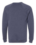 BELLA + CANVAS 3901 Heather Navy — back