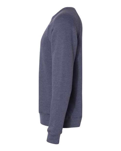 BELLA + CANVAS 3901 Heather Navy — direct side