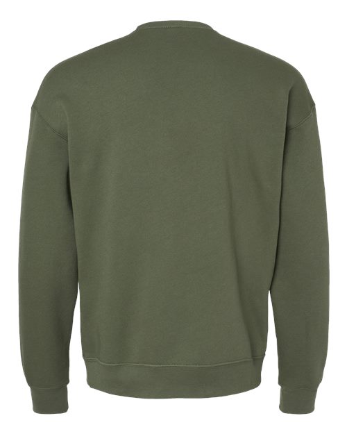 BELLA + CANVAS 3945 Military Green — back