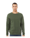 BELLA + CANVAS 3945 Military Green — on model front