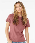 BELLA + CANVAS 6400 Mauve — on model front