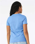 BELLA + CANVAS 6400 Carolina Blue — on model back