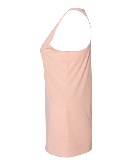 BELLA + CANVAS 8430 Peach Triblend — direct side