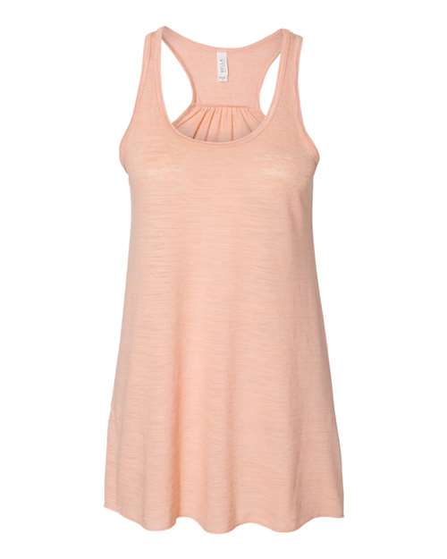 BELLA + CANVAS 8800 Peach Slub — front